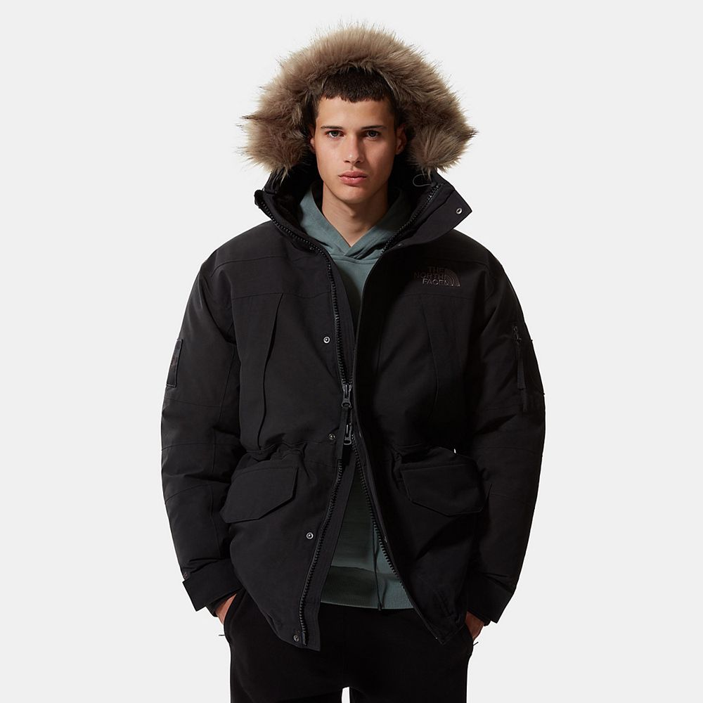 The North Face Parka Mens Australia - The North Face Expedition Mcmurdo Black Mcmurdo (FZR-984501)